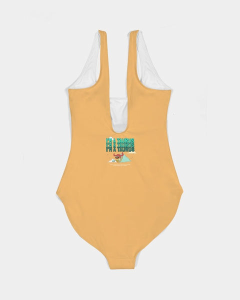 Taurus Power Bodysuit (Tan) - My Vintage Candy