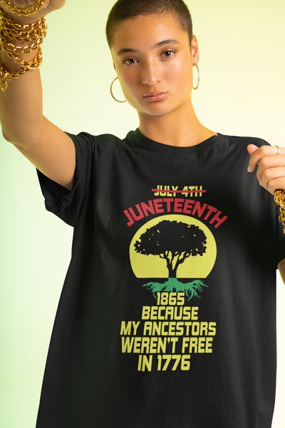 "Juneteenth Roots" Unisex Fit Tee